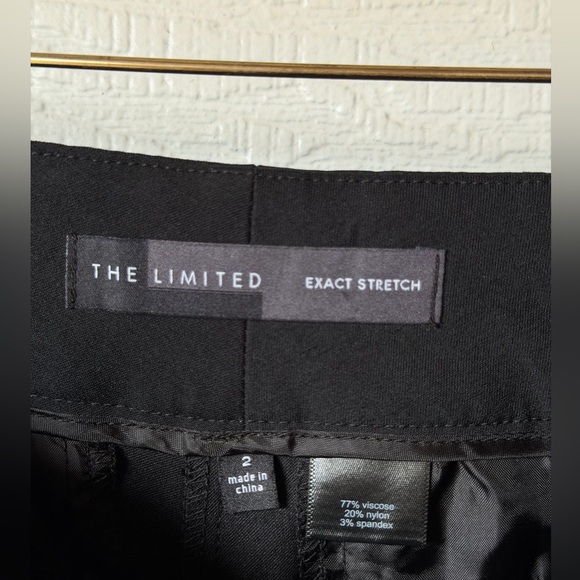 The Limited Exact Stretch City Shorts Black Size 2 12” Inseam - Picture 7 of 8